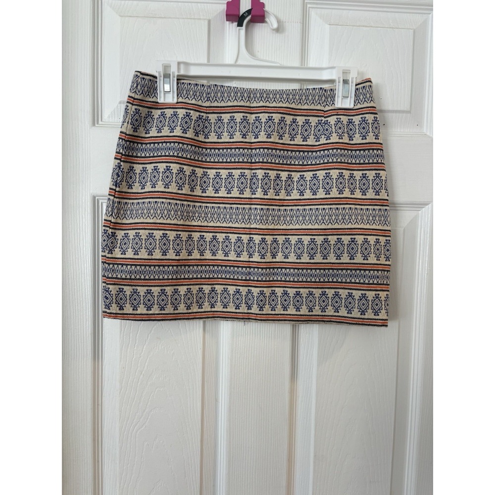 Miami Aztec‎ tapestry mini skirt size small Y2K 90s